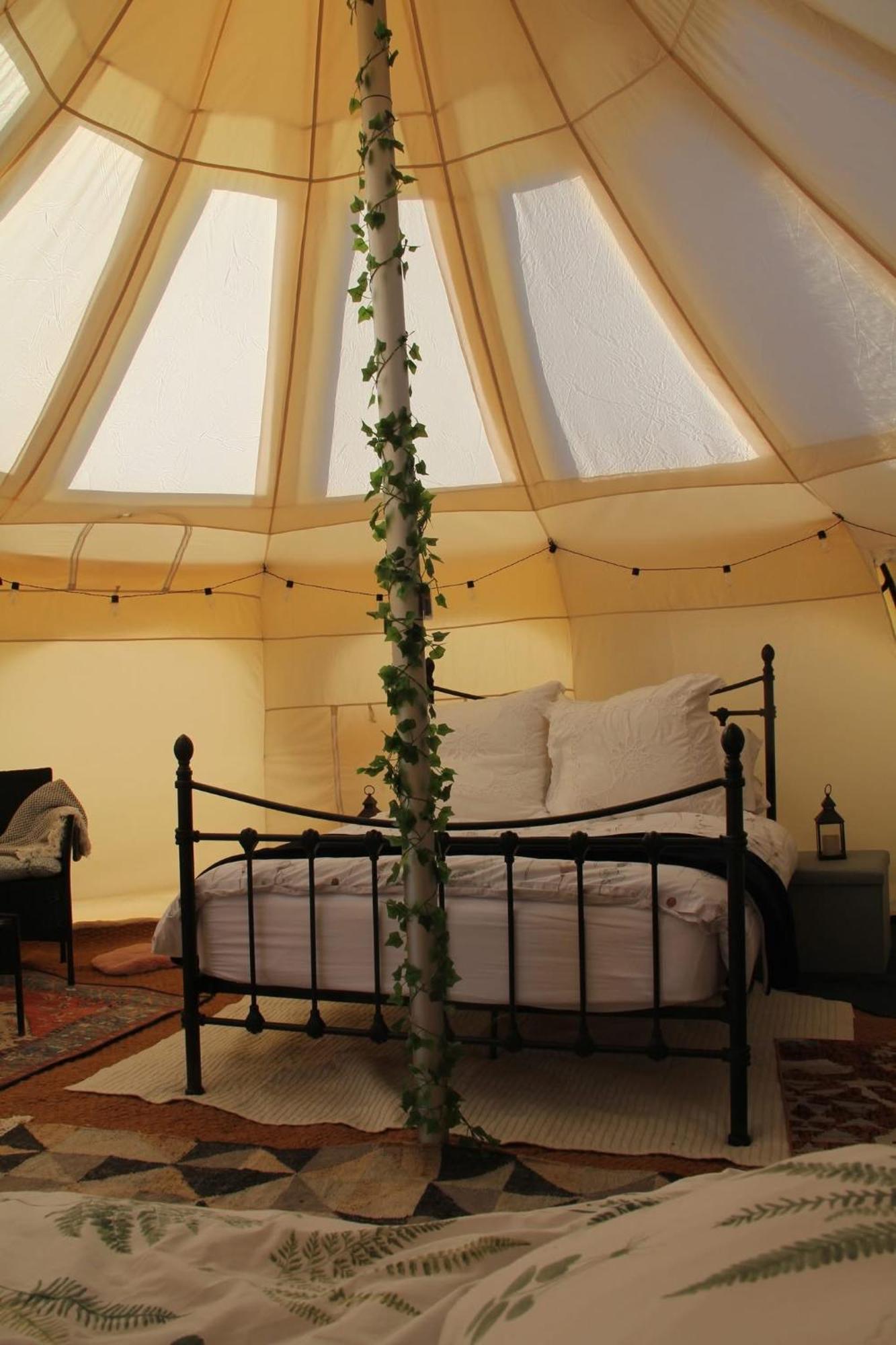 Tal-Y-Fan Farm 6M Stargazer Tent 브리젠드 외부 사진
